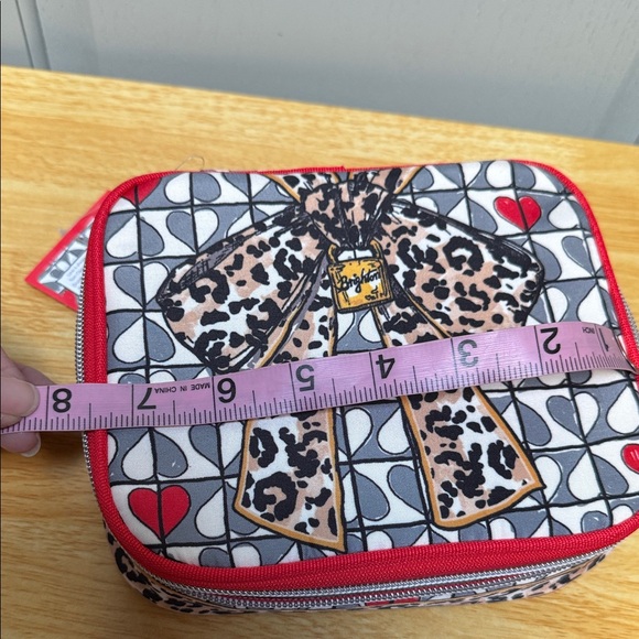 Brighton “Wild Love” Cosmetic/Jewelry Case NWT 🐈 ❤️ - Picture 12 of 17